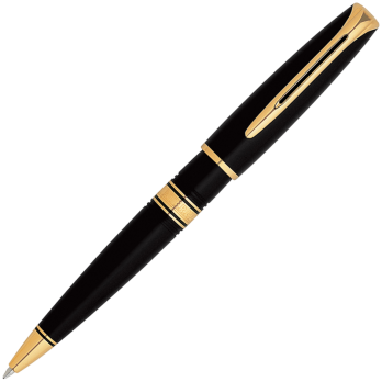 Waterman Charleston - Ebony Black GT, шариковая ручка, M
