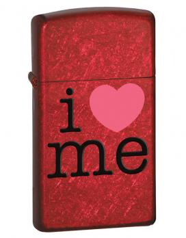Зажигалка Zippo Slim I Love Me