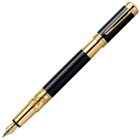 Waterman Elegance - Black GT, перьевая ручка, F