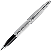 Waterman Carene - Essential Silver ST, перьевая ручка, F