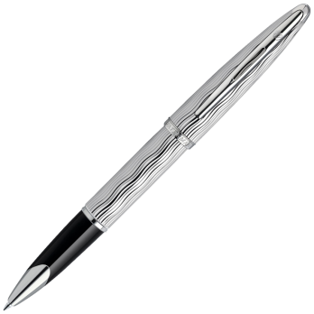 Waterman Carene - Essential Silver ST, ручка-роллер, F, BL