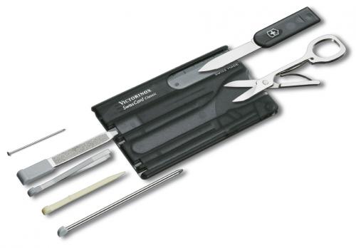 Швейцарская карточка Victorinox SwissCard, черная*
