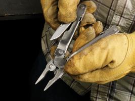 Мультитул Leatherman SuperTool 300, 19 функций, черный, нейлоновый чехол
