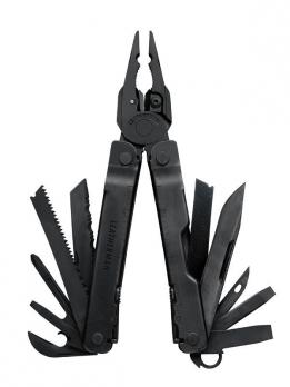 Мультитул Leatherman SuperTool 300, 19 функций, черный, нейлоновый чехол