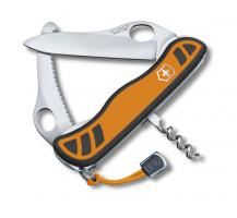Нож Victorinox Hunter XS, 111 мм, 5 функций, с фиксатором лезвия, желтый