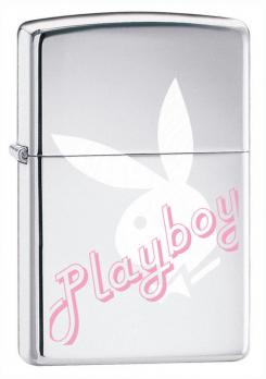 Зажигалка Zippo Playboy High Polish Chrome