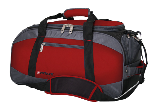 Сумка спортивная Wenger Mini Soft Duffle, красная, 52х25х30 см