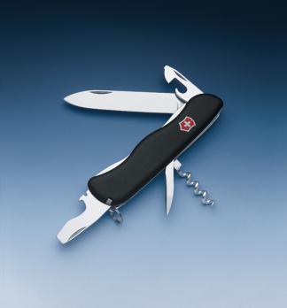 Нож Victorinox Picknicker, 111 мм, 11 функций, черный*