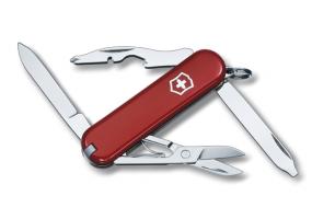 Нож-брелок Victorinox Classic Rambler, 58 мм, 10 функций, красный*