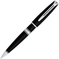 Waterman Charleston - Ebony Black CT, шариковая ручка, M