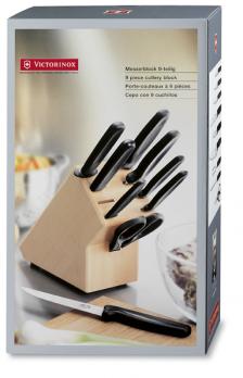 Набор Victorinox кухонный, 9 предметов, в подставке
