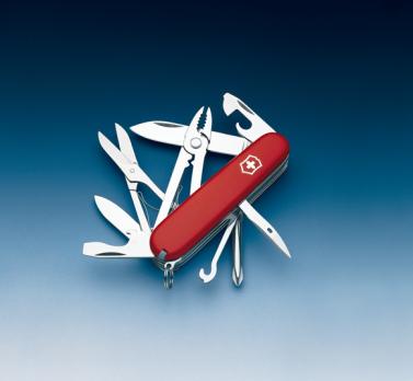 Нож Victorinox Deluxe Tinker, 91 мм, 17 функций, красный*