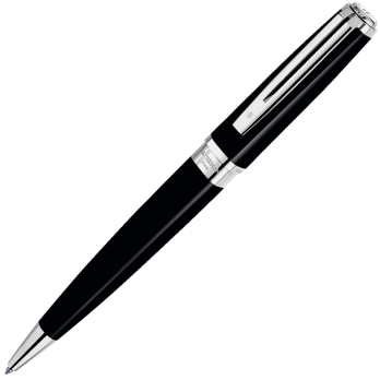 Waterman Exception - Black ST Slim, шариковая ручка, M