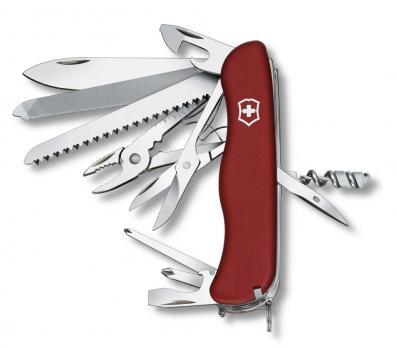 Нож Victorinox WorkChamp, 111 мм, 21 функция, красный*