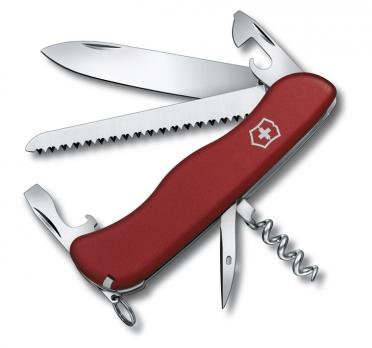 Нож Victorinox Rucksack, 111 мм, 12 функций, красный*