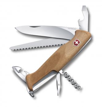 Нож Victorinox RangerWood 55, 130 мм, 10 функций, дерево*