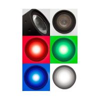Фонарь светодиодный LED Lenser P7QC, 4-х цветный светодиод, 220 лм., 4-AAA