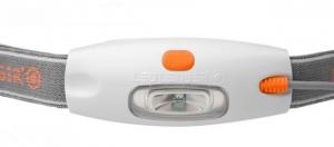 Фонарь светодиодный налобный LED Lenser NEO оранжевый, 90 лм., 3-ААА