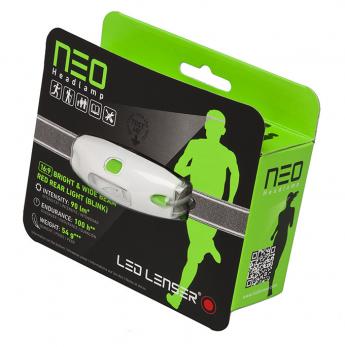 Фонарь светодиодный налобный LED Lenser NEO желтый, 90 лм., 3-ААА