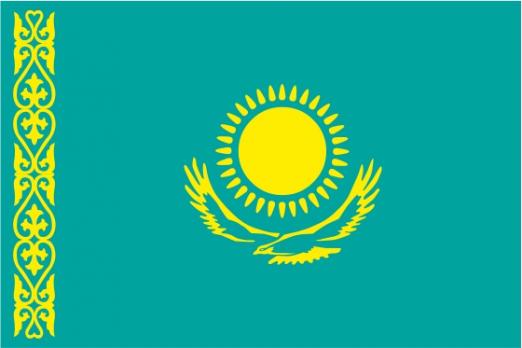 Флаг Казахстана