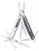 Мультитул Leatherman Juice Cs4, 15 функций, серый гранит (подарочная упаковка)