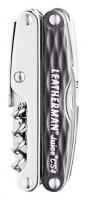 Мультитул Leatherman Juice Cs4, 15 функций, серый гранит (подарочная упаковка)