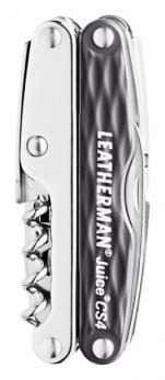 Мультитул Leatherman Juice Cs4, 15 функций, серый гранит (подарочная упаковка)