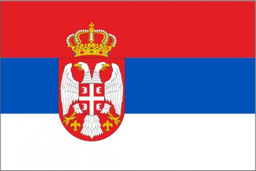 Флаг Сербии