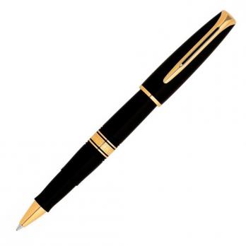 Waterman Charleston - Ebony Black GT, ручка-роллер, F, BL