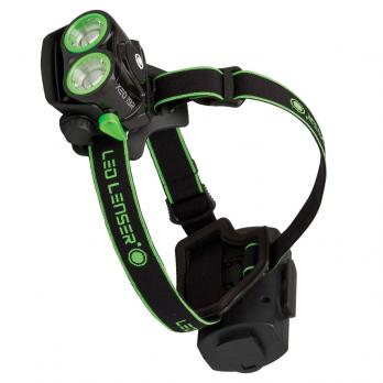 Фонарь светодиодный налобный LED Lenser XEO 19R зеленый, 2000 лм., аккумулятор