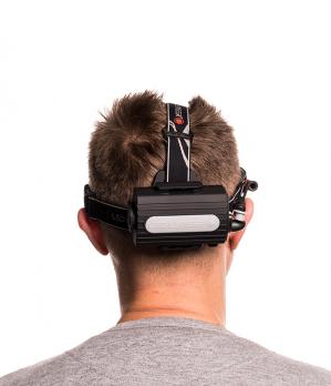 Фонарь светодиодный налобный LED Lenser XEO 19R зеленый, 2000 лм., аккумулятор