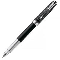 Parker Sonnet - Contort Black Cisele, перьевая ручка, F