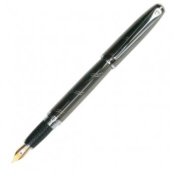 Pierre Cardin De Style - Gun Metal Waved, перьевая ручка, M
