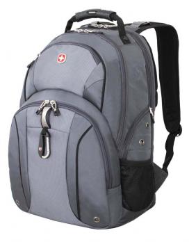 Рюкзак Wenger 15", серый/серебристый, 35х16х48 см, 26 л