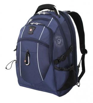 Рюкзак Wenger 15", синий/серебристый, 34x23x48 см, 38 л