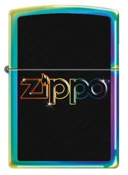 Зажигалка Zippo, латунь с покрытием Spectrum, разноцветная, глянцевая, 36x12x56 мм