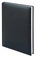 Ежедневник Letts Сommercial Diary 2018, черный, иск.кожа, срез белый