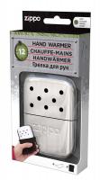 Каталитическая грелка Zippo, сталь с покрытием High Polish Chrome, серебристая, 66x13x99 мм