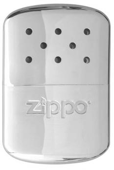 Каталитическая грелка Zippo, сталь с покрытием High Polish Chrome, серебристая, 66x13x99 мм