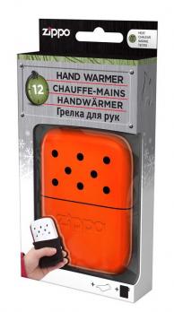 Каталитическая грелка Zippo, сталь с покрытием Blaze Orange, оранжевая, 66x13x99 мм