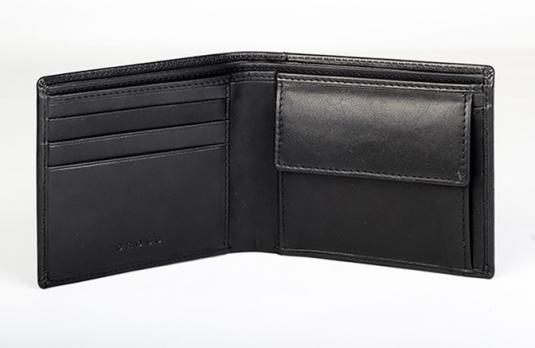 Кошелек Cross Classic Century, черный, 11х8,2х1,5 см