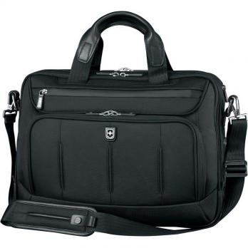 Сумка Victorinox VX One Laptop Folio 15,6'', черная, 42x14x31 см, 18 л