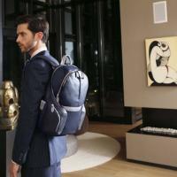 Рюкзак Piquadro Coleos 12", синий, 28,5х42,5х17 см, 20 л