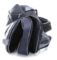 Рюкзак Piquadro Coleos 12", синий, 28,5х42,5х17 см, 20 л