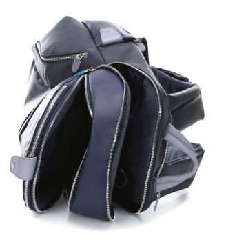 Рюкзак Piquadro Coleos 12", синий, 28,5х42,5х17 см, 20 л