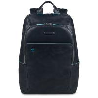 Рюкзак Piquadro Blue Square 13", синий, 27,5х39х15 см, 16 л
