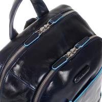 Рюкзак Piquadro Blue Square 13", синий, 27,5х39х15 см, 16 л