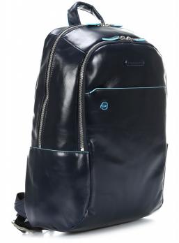 Рюкзак Piquadro Blue Square 13", синий, 27,5х39х15 см, 16 л