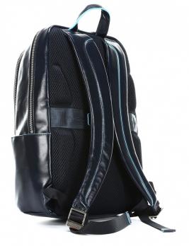 Рюкзак Piquadro Blue Square 13", синий, 27,5х39х15 см, 16 л