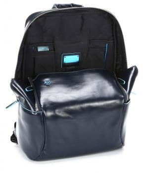 Рюкзак Piquadro Blue Square 13", синий, 27,5х39х15 см, 16 л